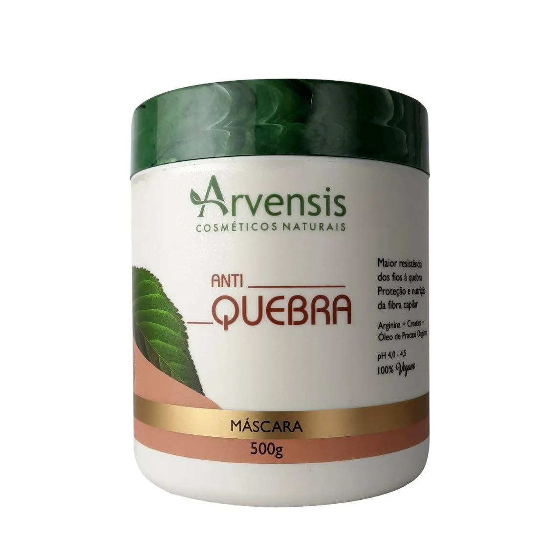 Mascara Capilar Antiqueda Antiquebra Arvensis Vegano 500g