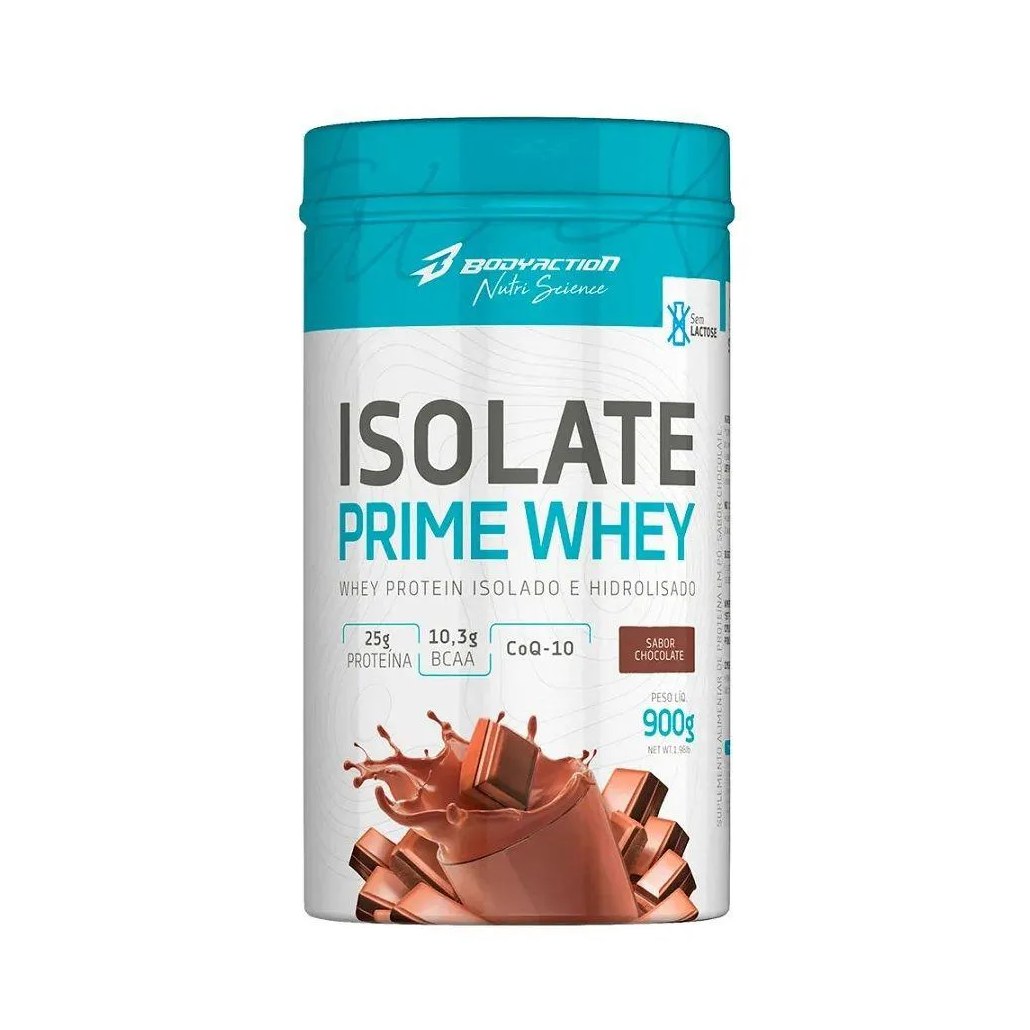 Isolate Prime Whey (900g) - Sabor: Chocolate