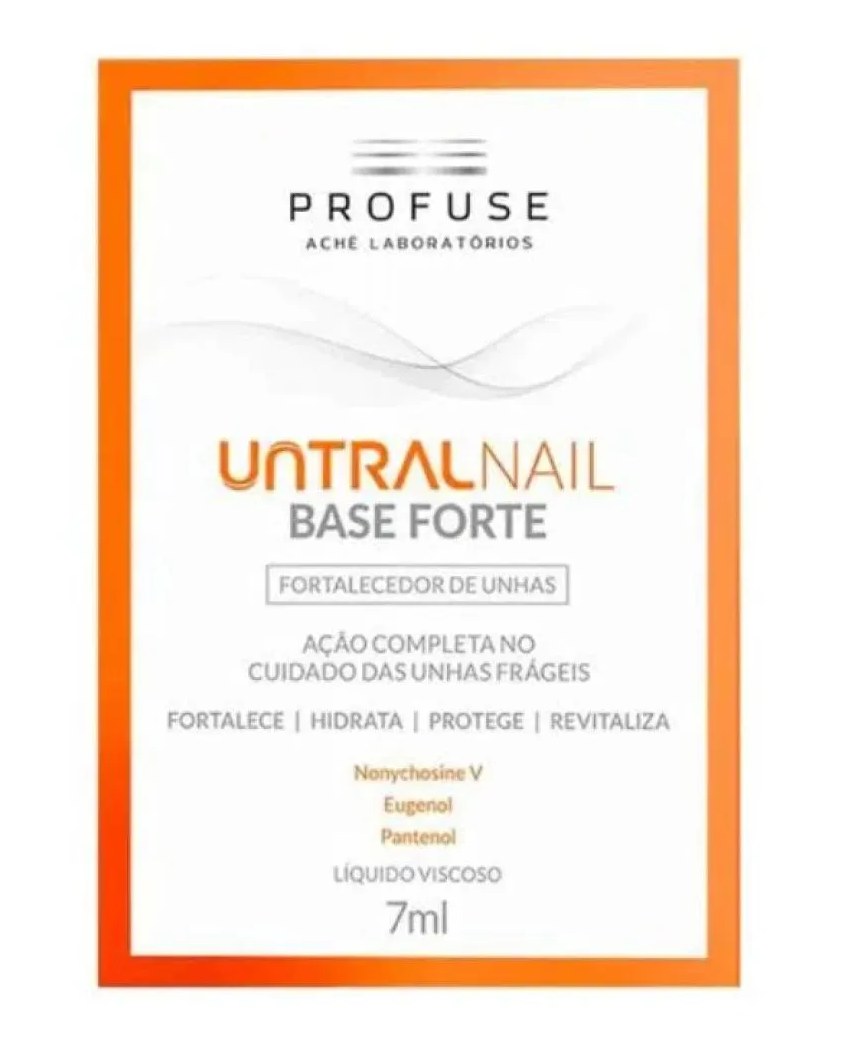 Untralnail Base Forte Fortalecedor de Unhas Profuse 7Ml