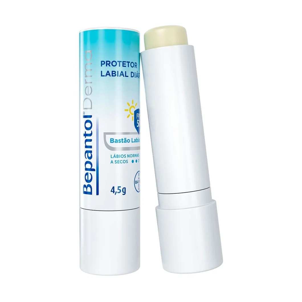 Protetor Labial Em Bastão Fps 50 Bepantol Derma 4,5g