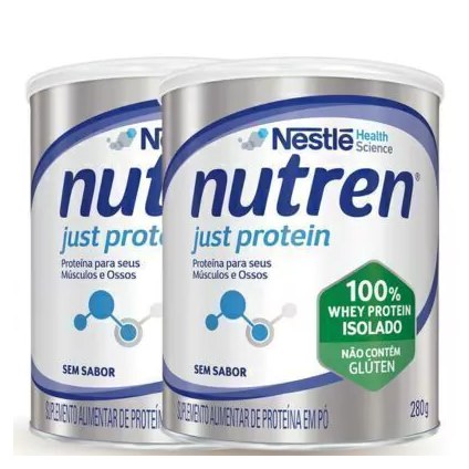 Suplemento Alimentar Nutren Just Protein 280G 2 Unidades