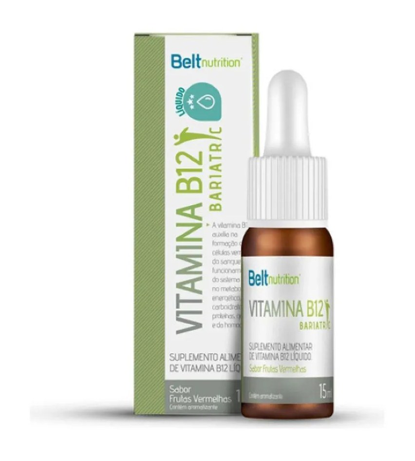 Belt B12 Bariatric Líquida- 15 Ml- Frutas Vermelhas