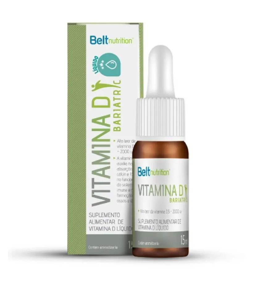 Vitamina D3 Belt Bariatric- 15 Ml- 2.000ui Cada 2 Gotas