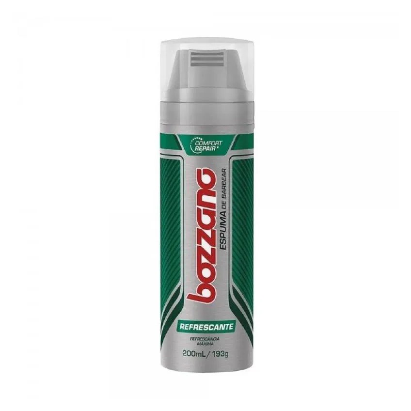 Espuma de Barbear Bozzano Refrescante 190g