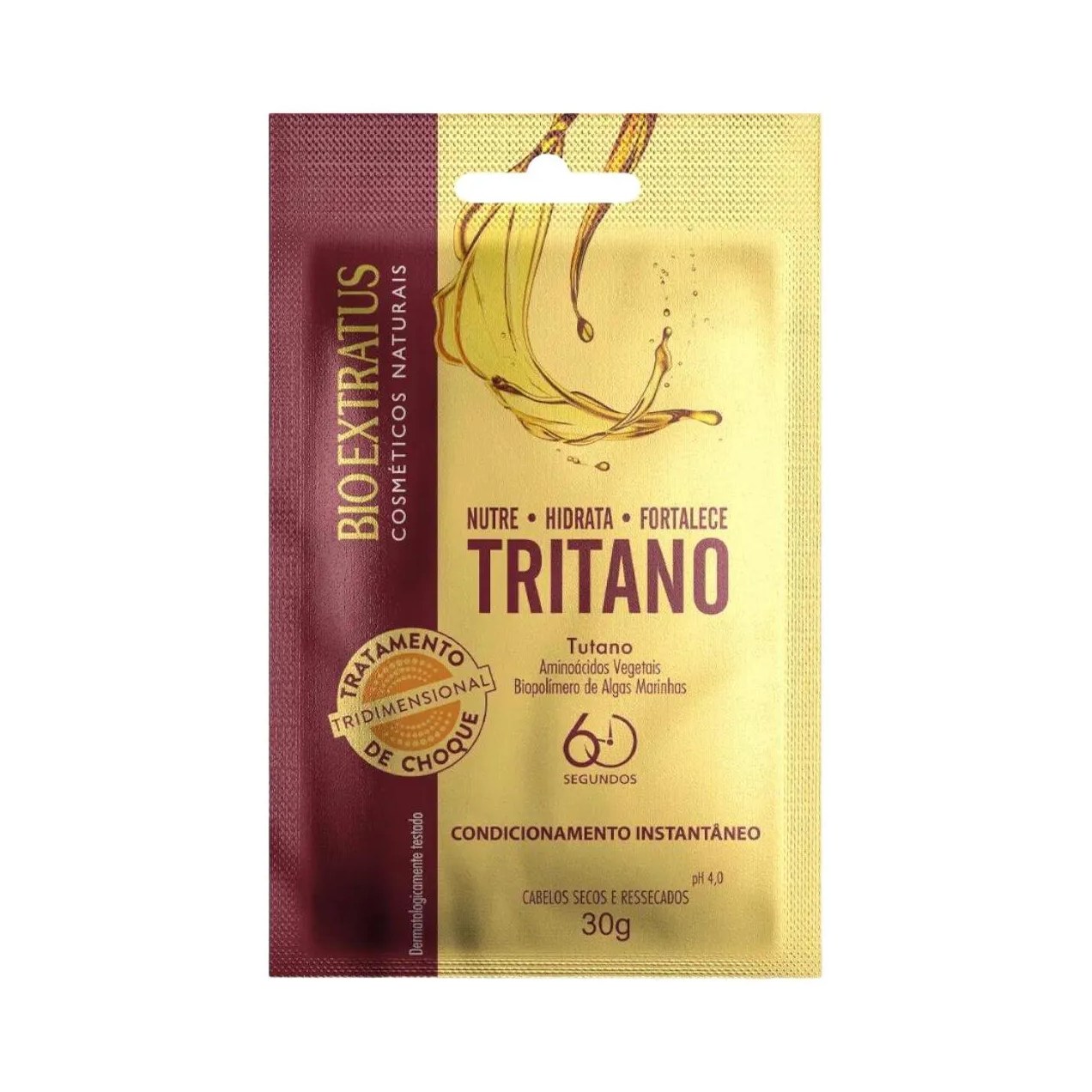 Sache Tritano Tratamento de Choque Tridimensional 30G Bio Extratus