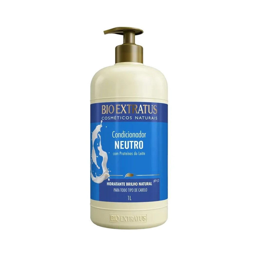 Condicionador Brilho Natural Neutro 1 Litro Bio Extratus