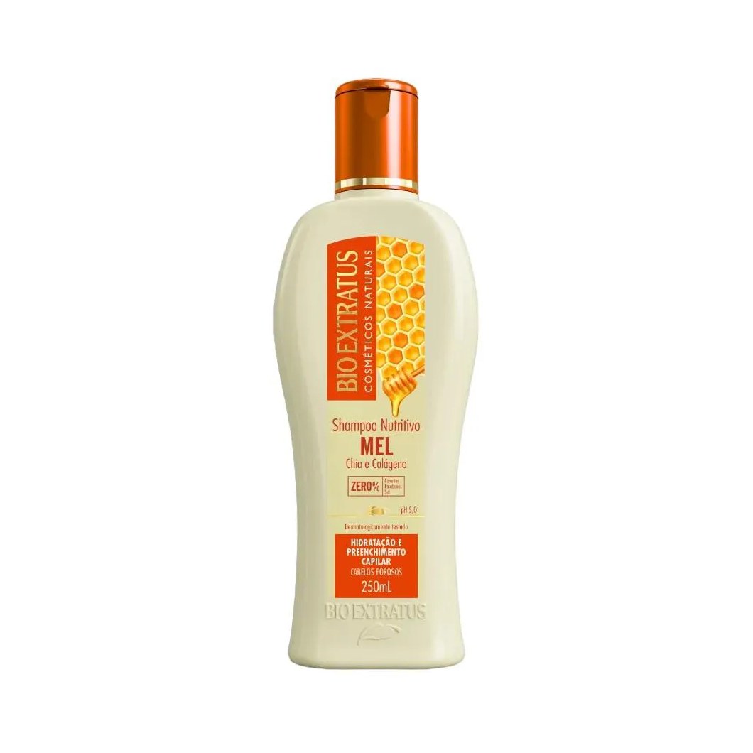Shampoo Mel Nutritivo 250 Ml Bio Extratus