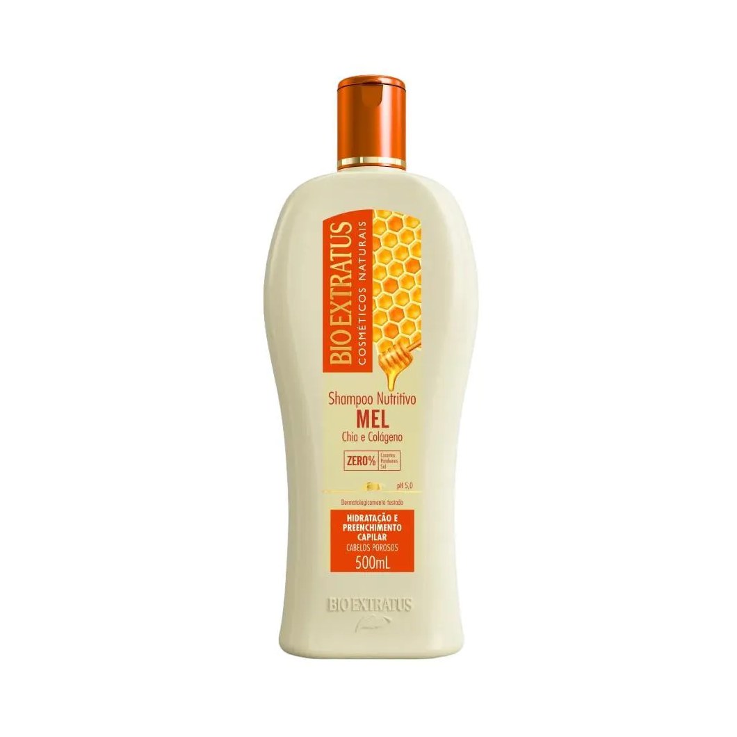 Shampoo Mel Nutritivo 500 Ml Bio Extratus