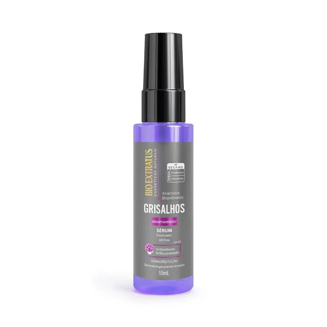 Serum Finalizador Cabelos Grisalhos 55Ml Bio Extratus