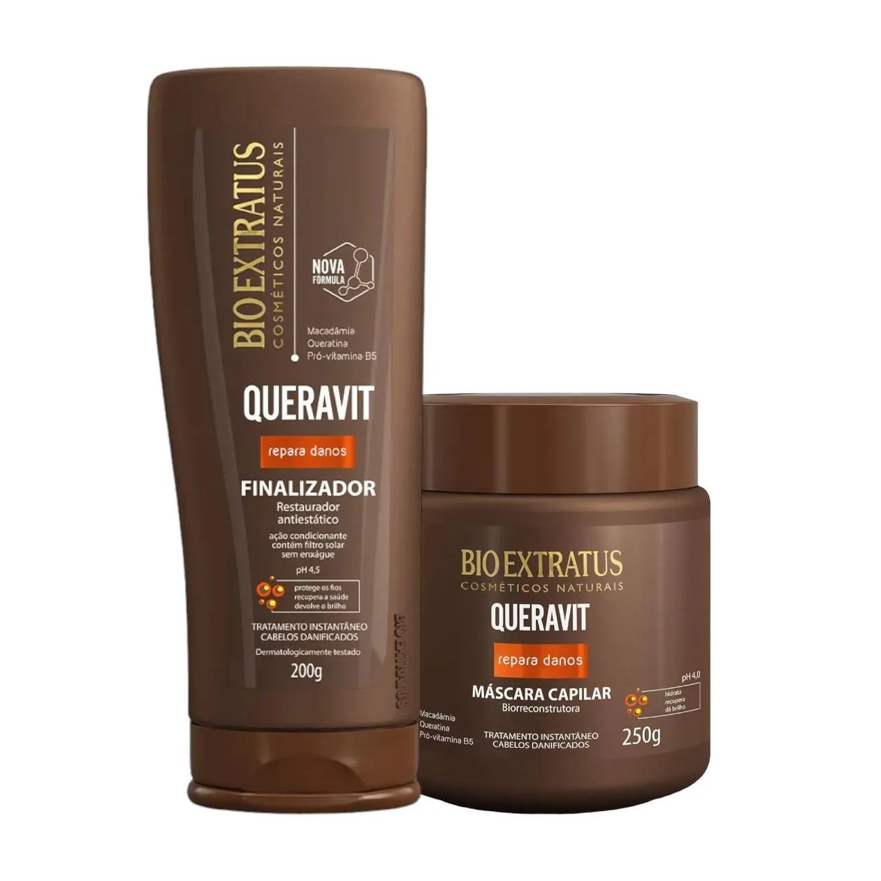Kit Queravit Finalização Capilar 1 Máscara 250Ml 1 Finalizador 200Ml