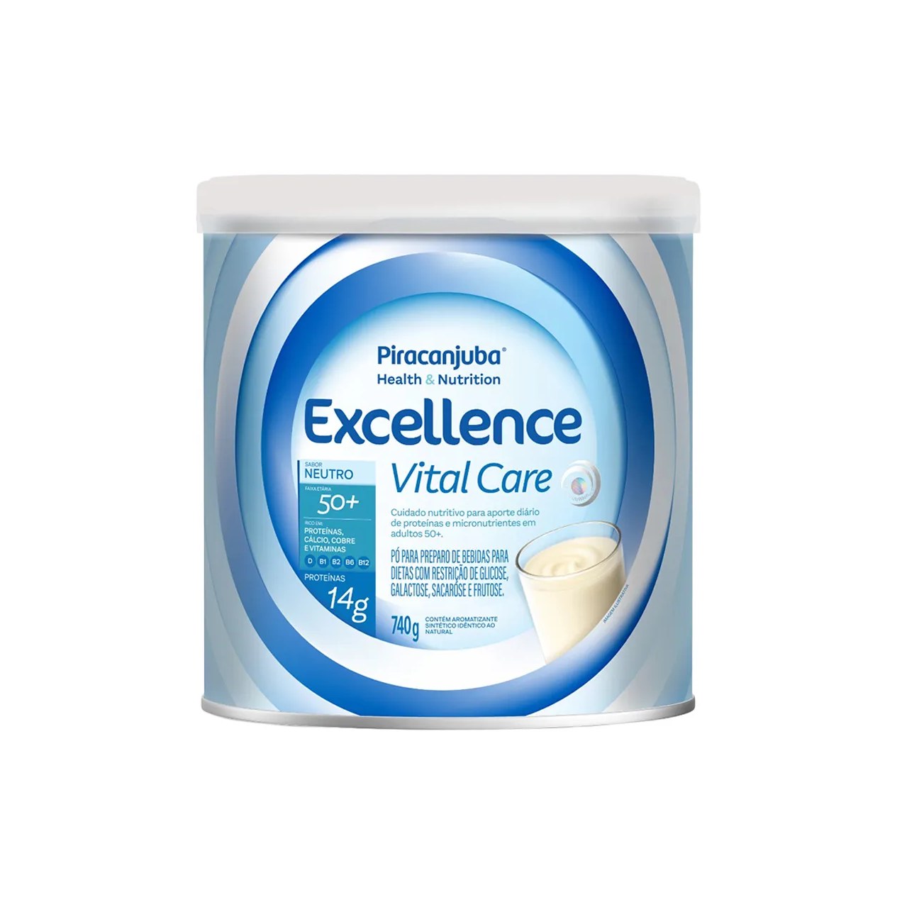 Suplemento Alimentar Piracanjuba Excellence Vital Care 740g
