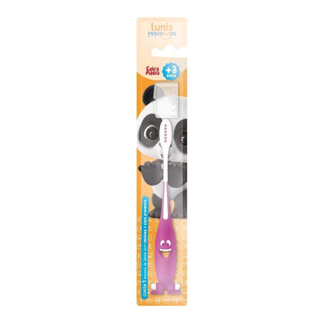 Escova De Dente Lunis Pequeninos Extra Macia 1 Unidade