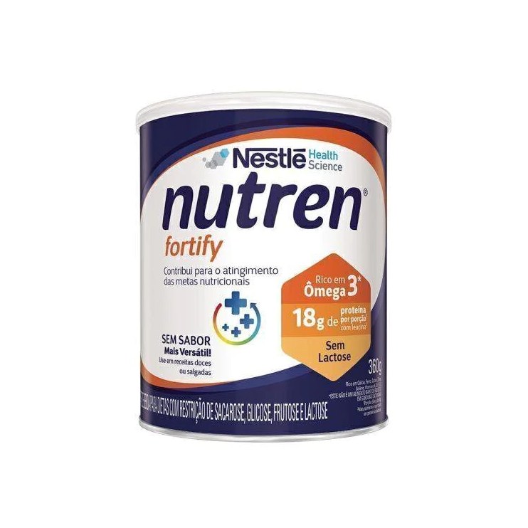 Complemento Alimentar Nutren Fortify Sem Sabor 360G