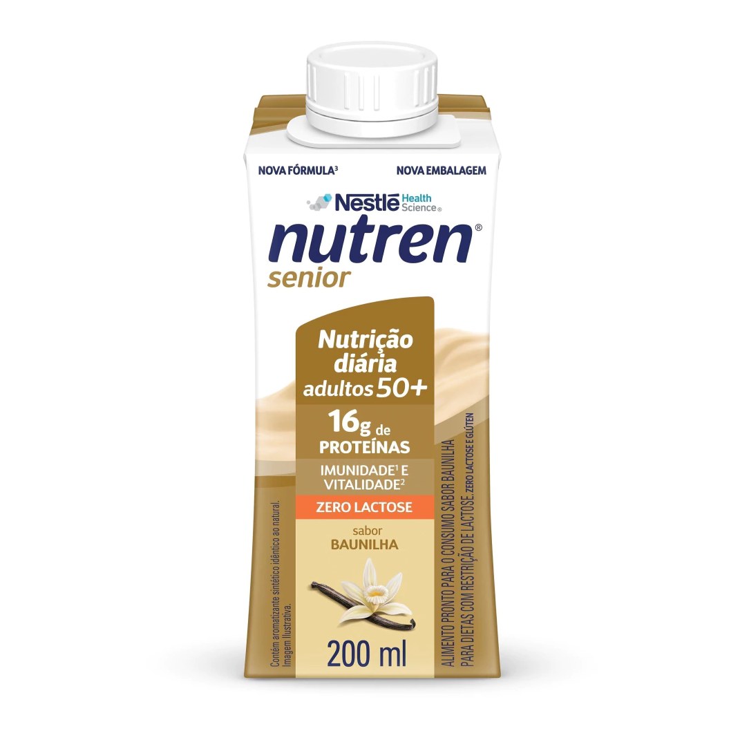 Complemento Alimentar Nutren Senior Baunilha 200Ml