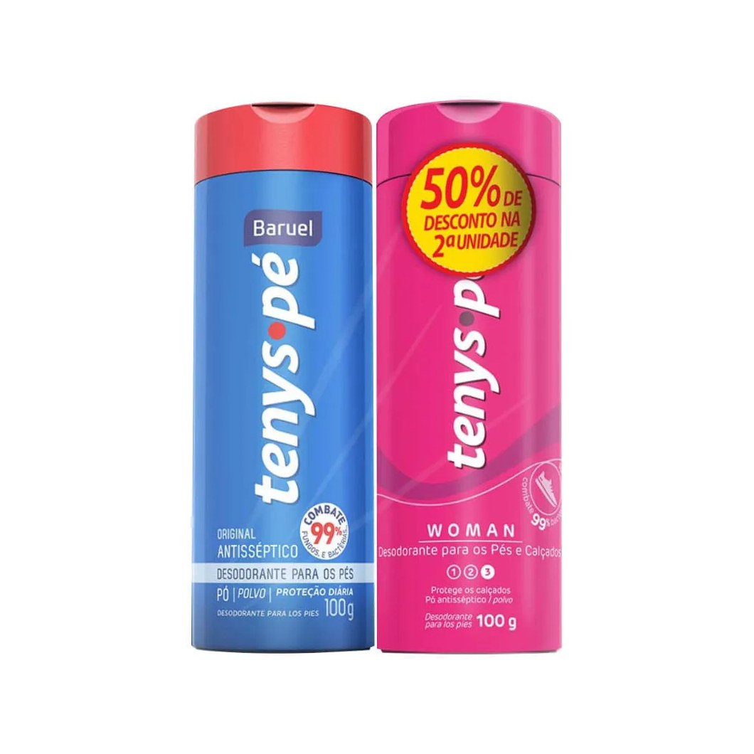 Tenys-pe Baruel 100g Original+100g Woman Promocional