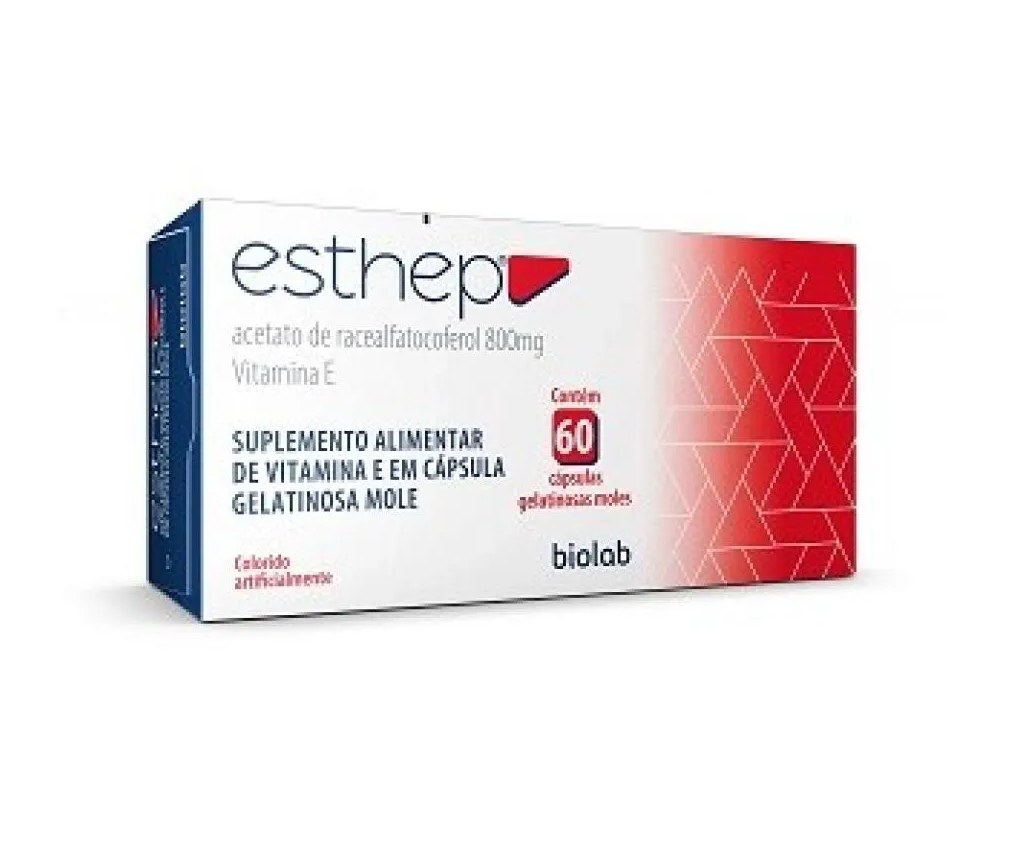 Esthep 800mg 60caps – Racealfatocoferol