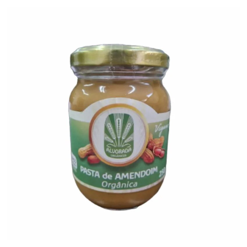 Kit 2X: Pasta De Amendoim Orgânica Alvorada 250G