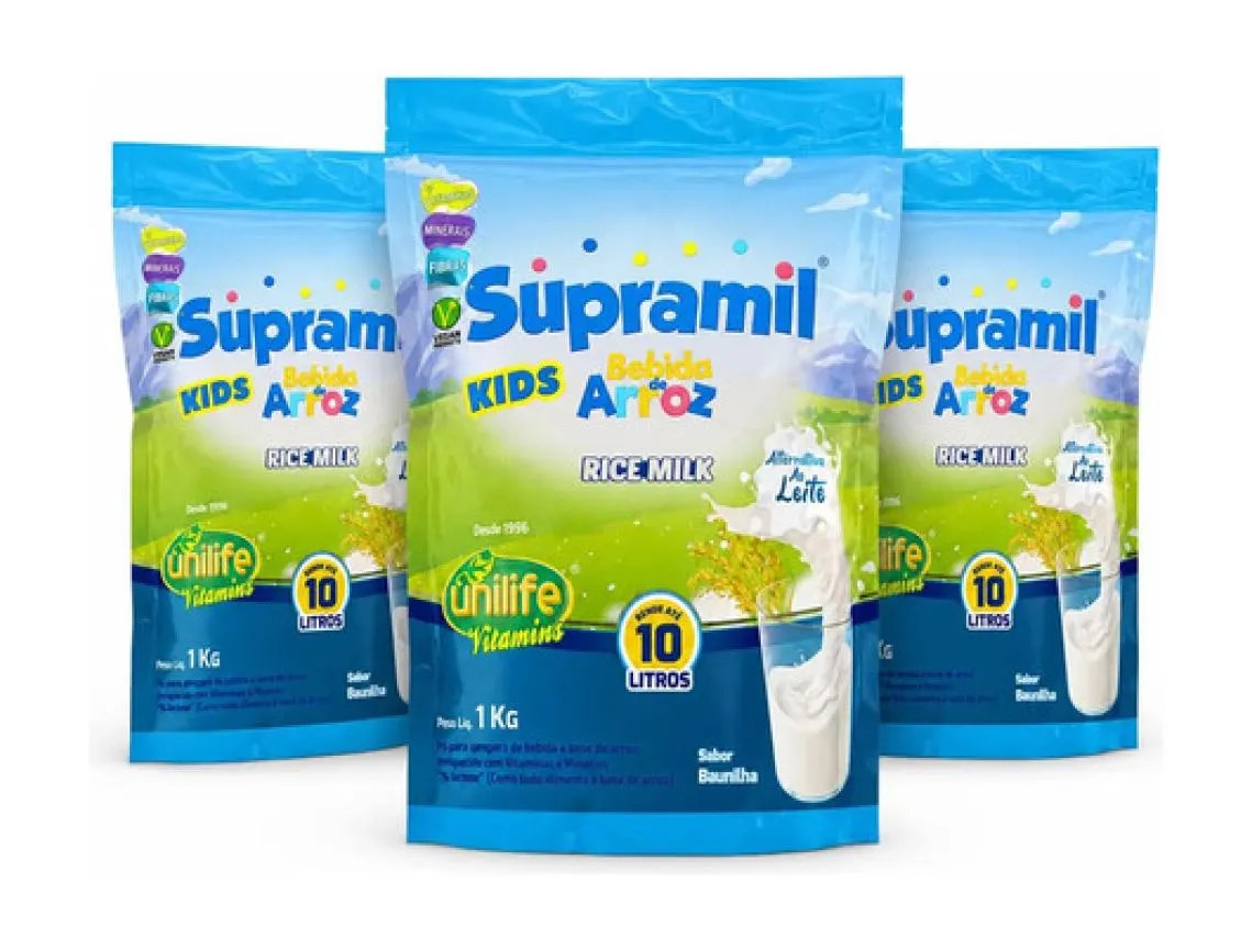 Kit 3 Supramil Kids Baunilha 1kg – Unilife
