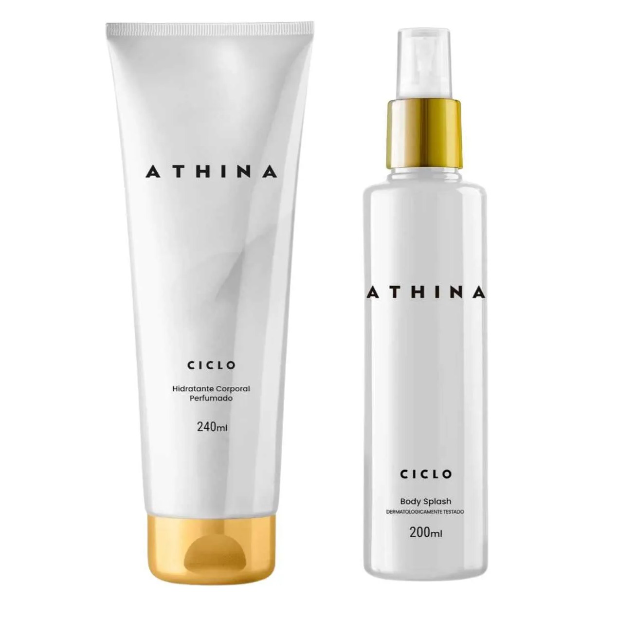 Kit Ciclo Athina – Body Splash + Creme Hidratante