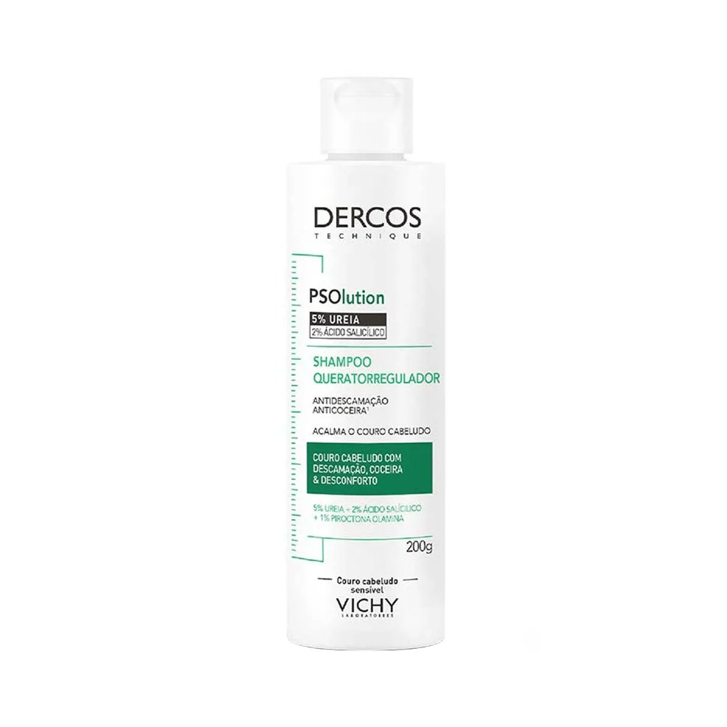 Shampoo Vichy Dercos PSOlution Queratorregulador 200g