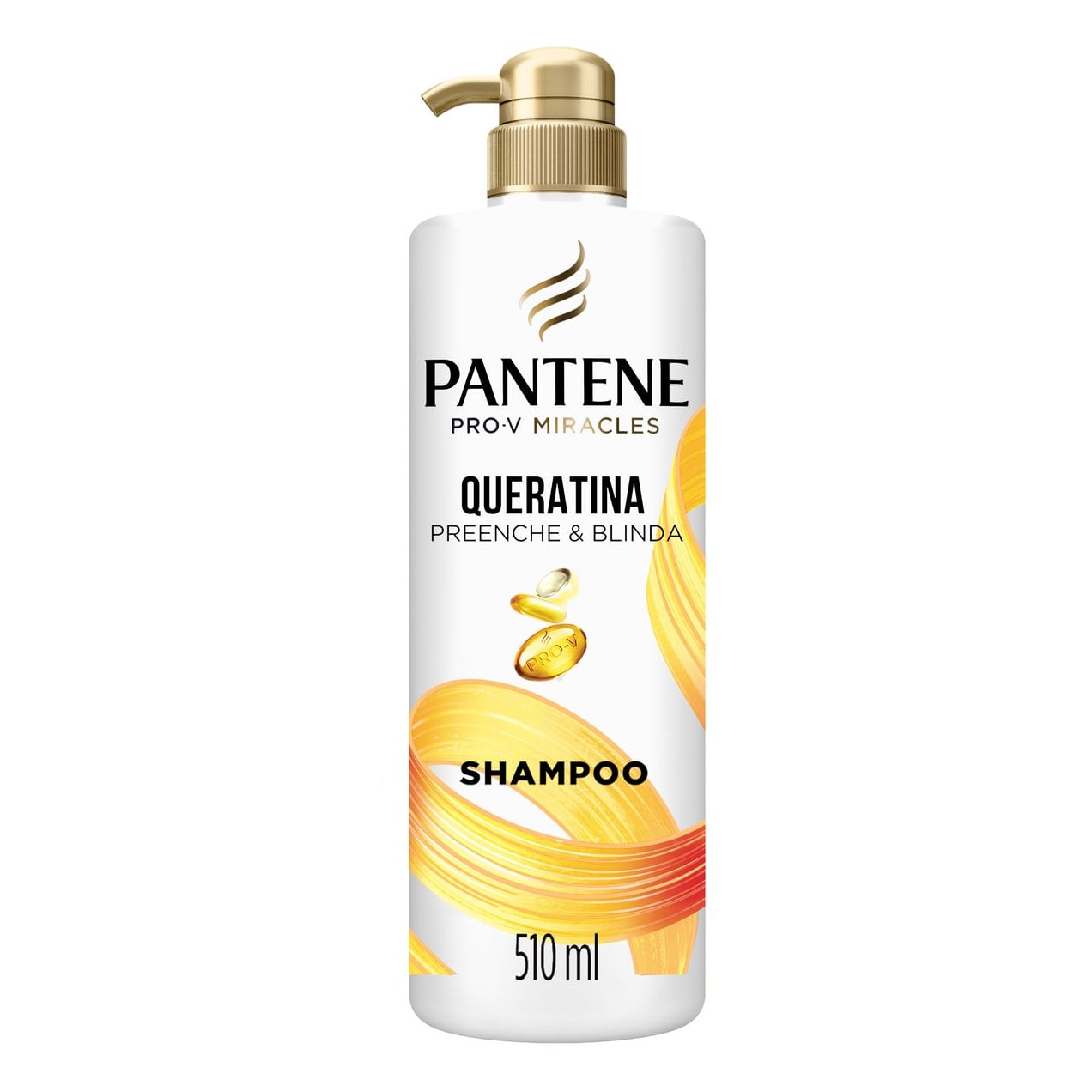 Shampoo Pantene Pro-V Miracles Queratina Preenche & Blinda 510ml