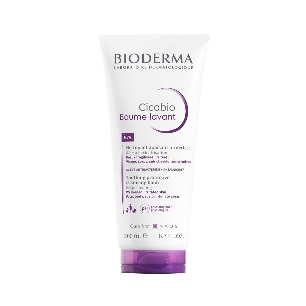 Bálsamo de Limpeza Bioderma Cicabio  Baume Lavant 200ml