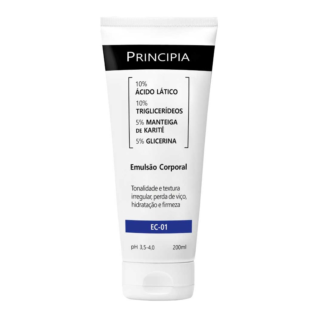 Emulsão Principia EC-01 Ácido Lático 10% 200ml