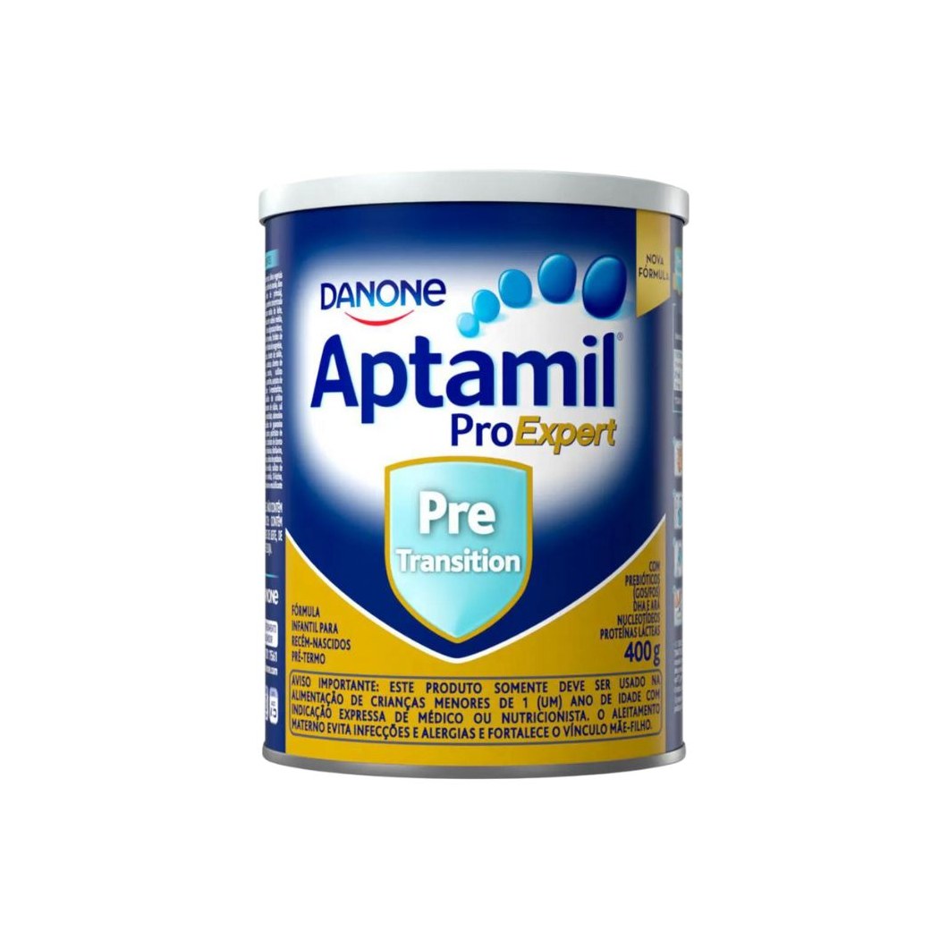 Fórmula Infantil Aptamil ProExpert Pré Transition DHA ARA Recém-Nascido Pré-Termo 400g