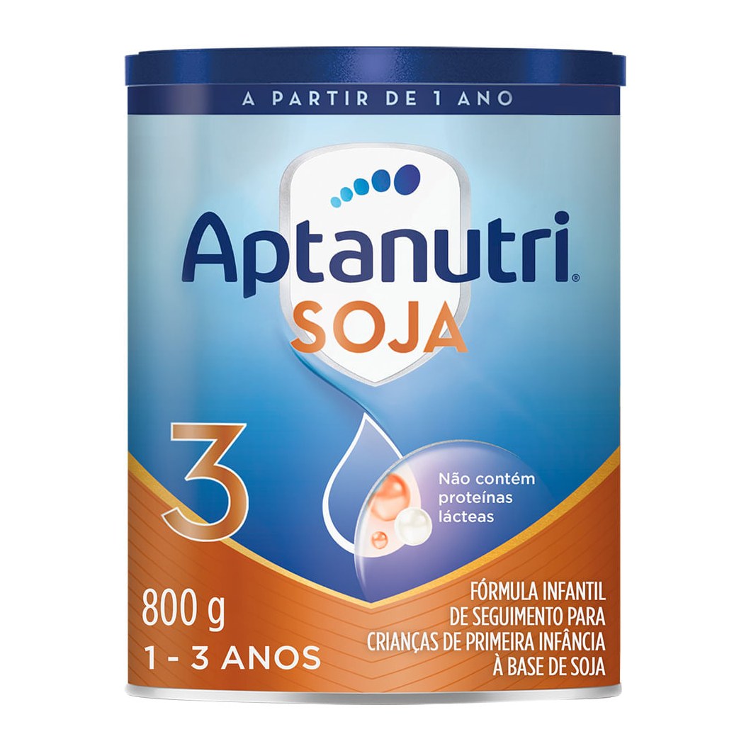 Fórmula Infantil Aptanutri Soja 3 Sem Lactose de 1 a 3 anos 800g