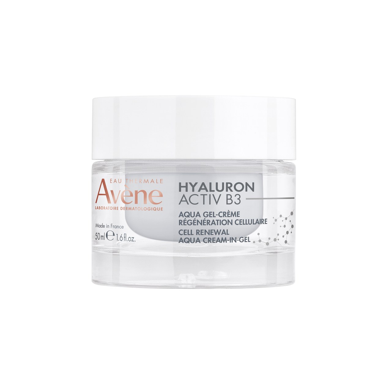 Creme Facial Avène Hyaluron Activ B3 Aqua Gel Creme Renovador Celular Anti Idade 50ml