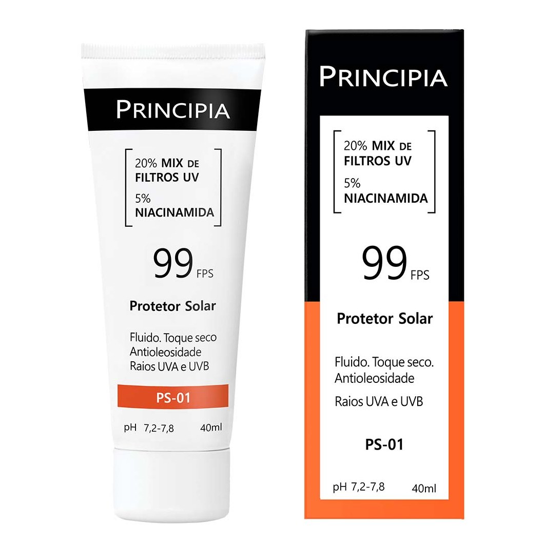 Protetor Solar Facial Principia Fps99 40ml