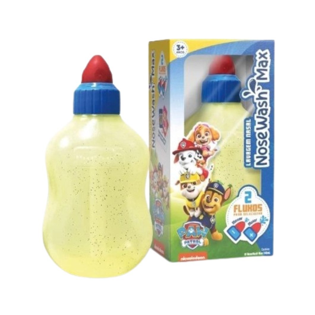 Dispositivo de Lavagem Nasal Nosewash Patrulha Canina 240ml 1 Unidade