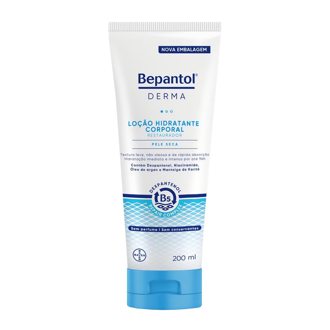 Loção Corporal Bepantol Derma Hidratante Restaurador 200ml