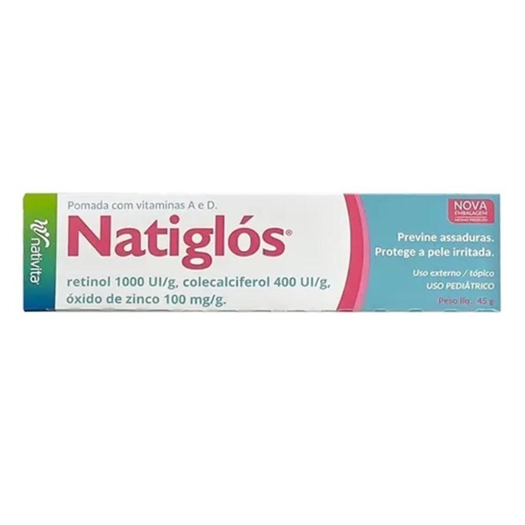 Natiglos Pomada Prevenção e Tratamento de Assaduras 45g Nativita