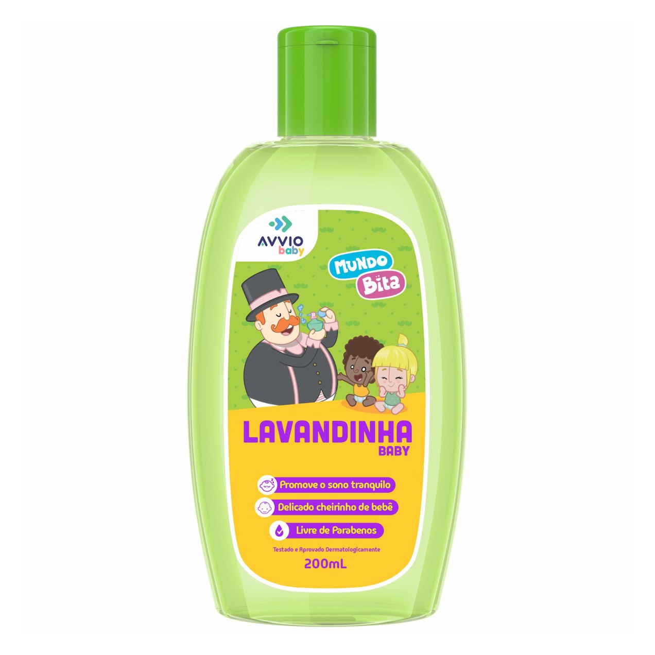 Pós Banholavanda Baby Mundo Bita 200ml