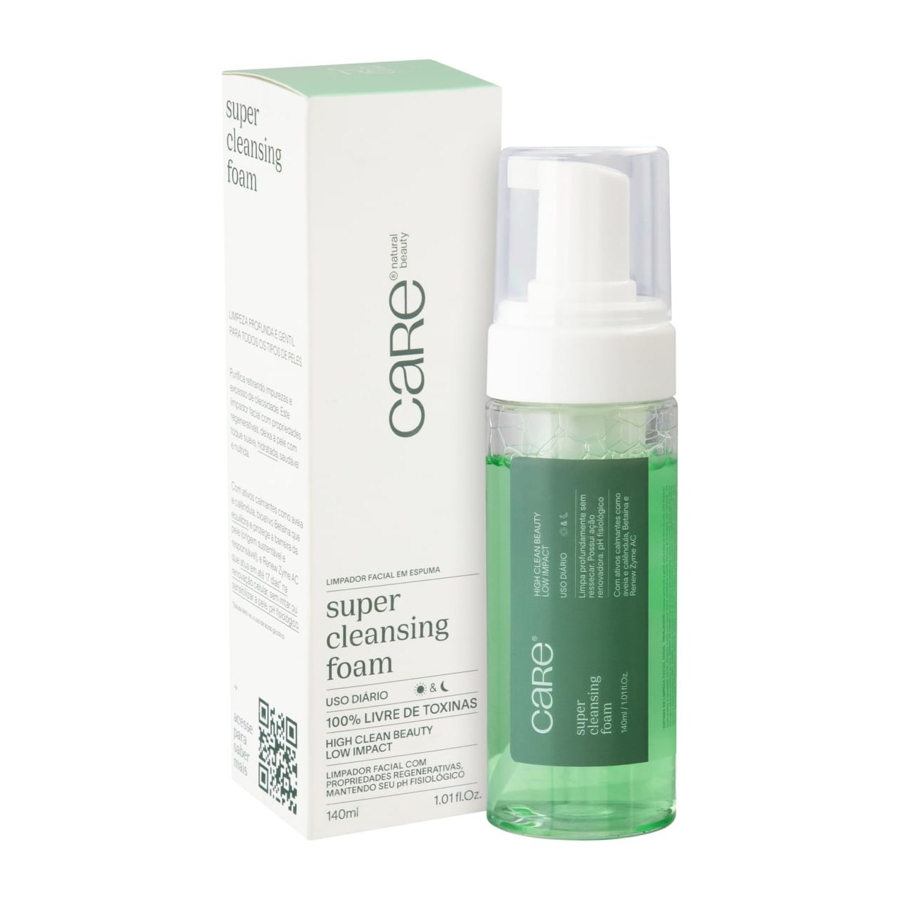Espuma De Limpeza Care Super Cleansing Foam 140ml