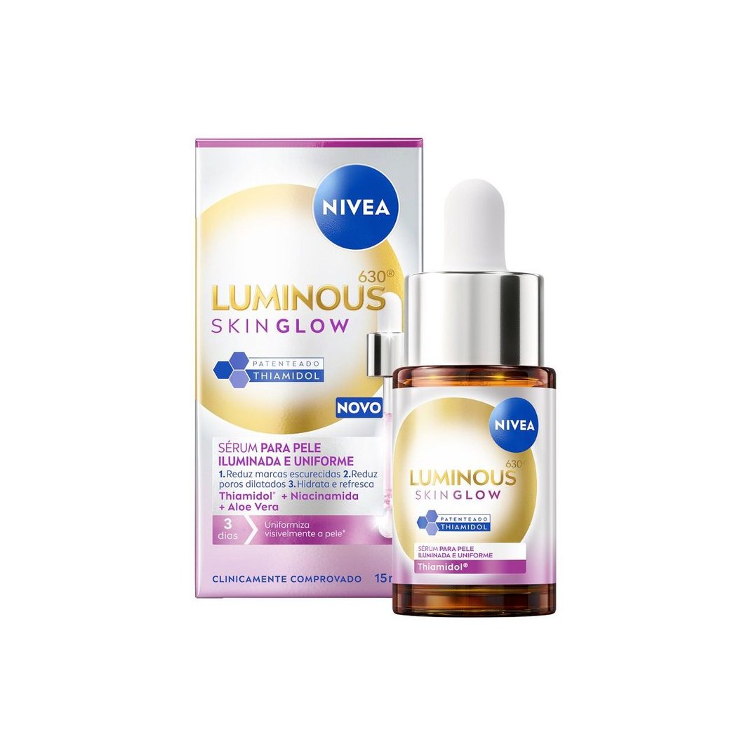 Sérum Facial Nivea Luminous 630 Skin Glow 15ml