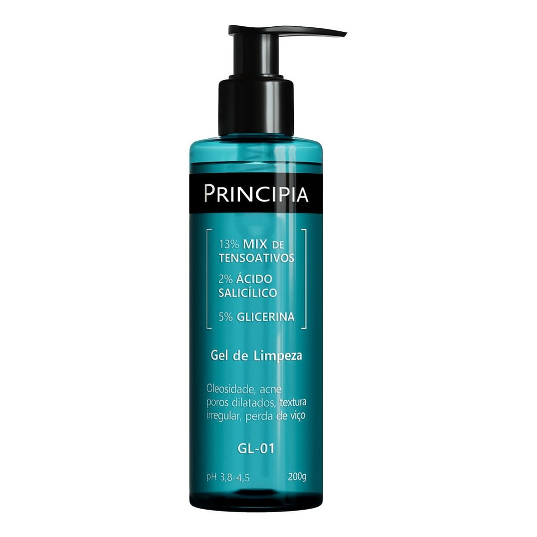 Gel De Limpeza Facial Principia Skincare Gl-01 200ml