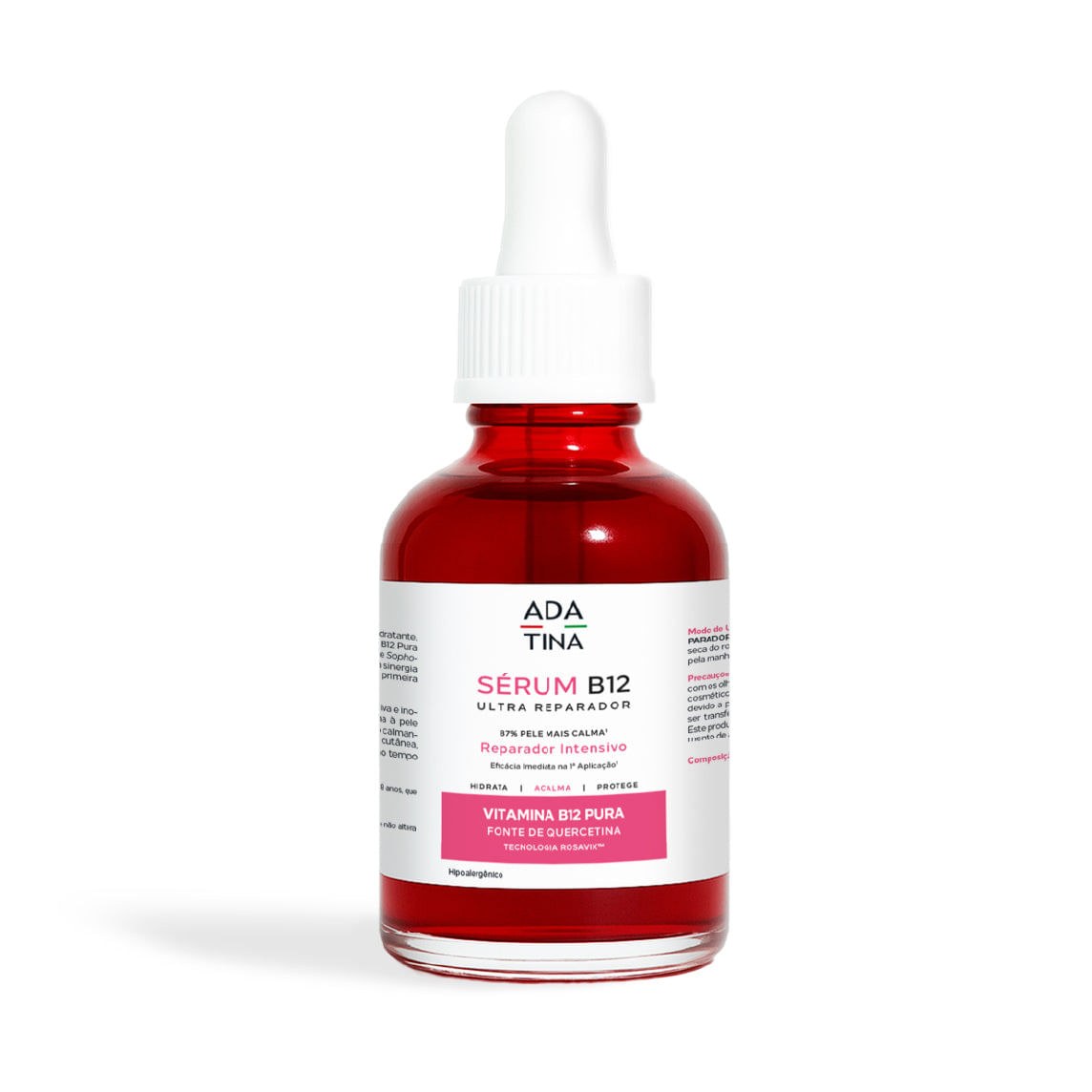 Sérum B12 Ultra Reparador Ada Tina Clareador Calmante