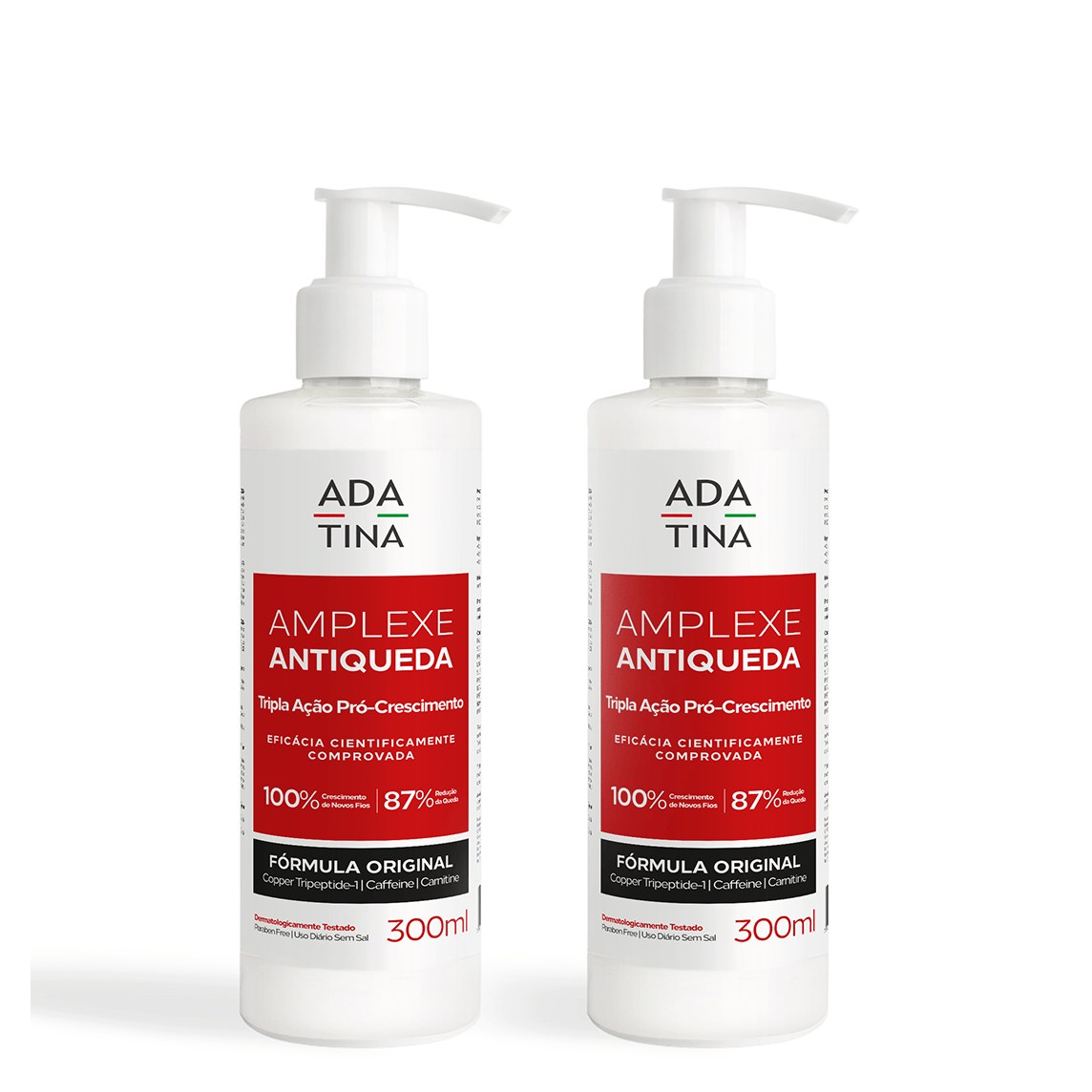 Kit 2un Shampoo Amplexe Antiqueda Pró-Crescimento 300ml