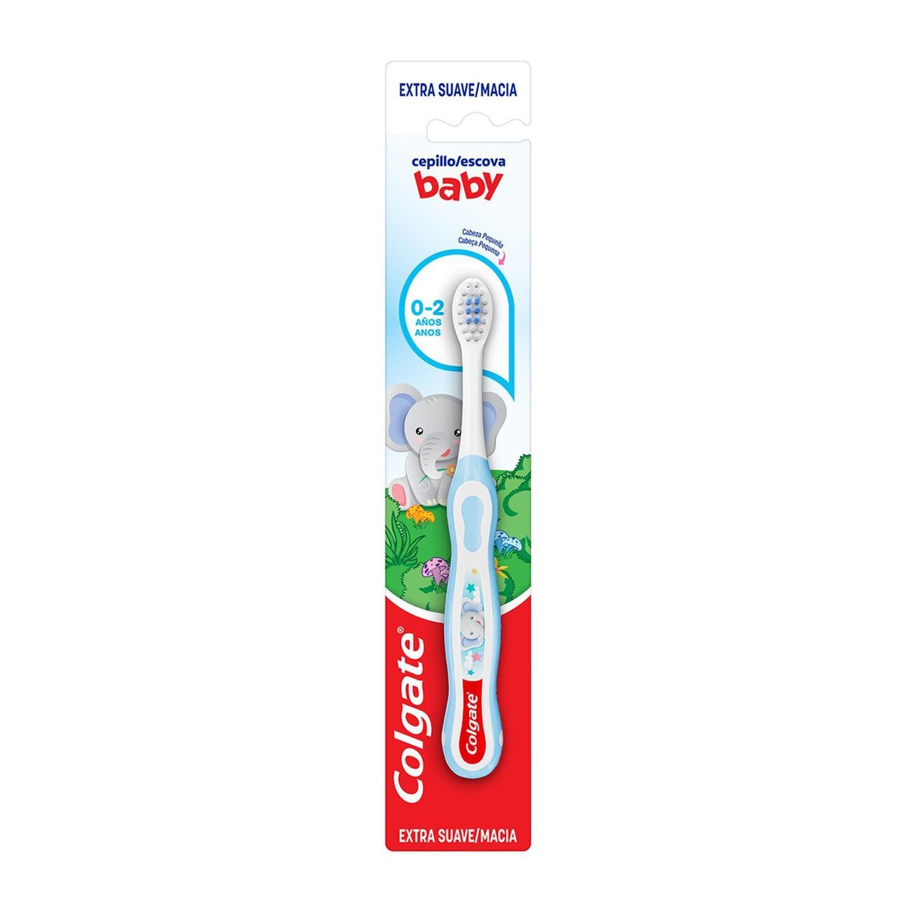 Escova Dental Infantil Colgate My First Cerdas Extra Macias 0 a 2 anos 1 Unidade