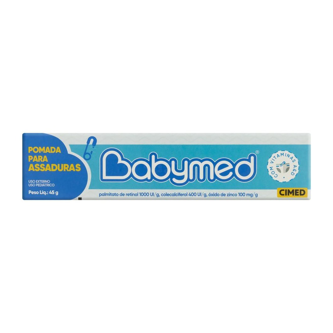 Pomada para Assadura Babymed Menino Azul 45g