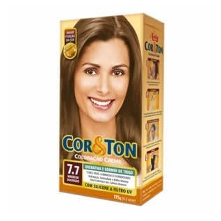 Tintura Cor&ton Marrom Dourado 7.7 Com 50g