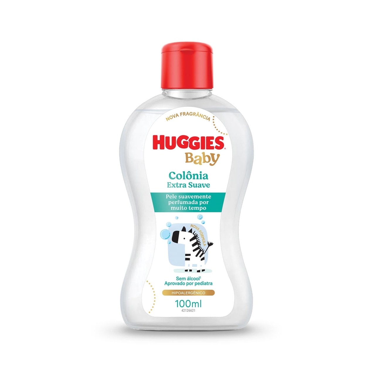 Colônia Huggies Extra Suave Hipoalergênica 100 ml