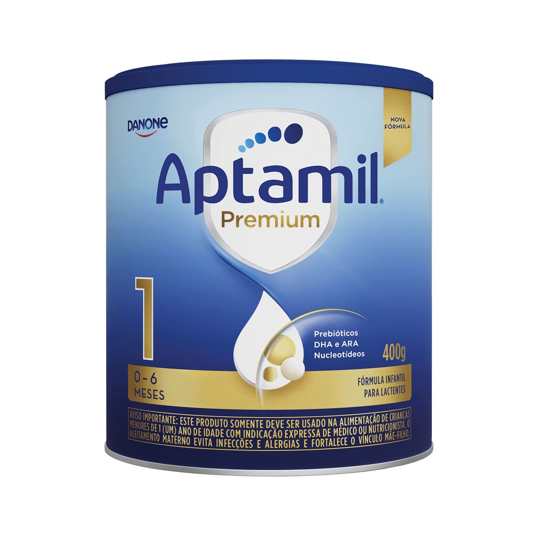 Fórmula Infantil Aptamil Premium 1 De 0 a 6 Meses 400g