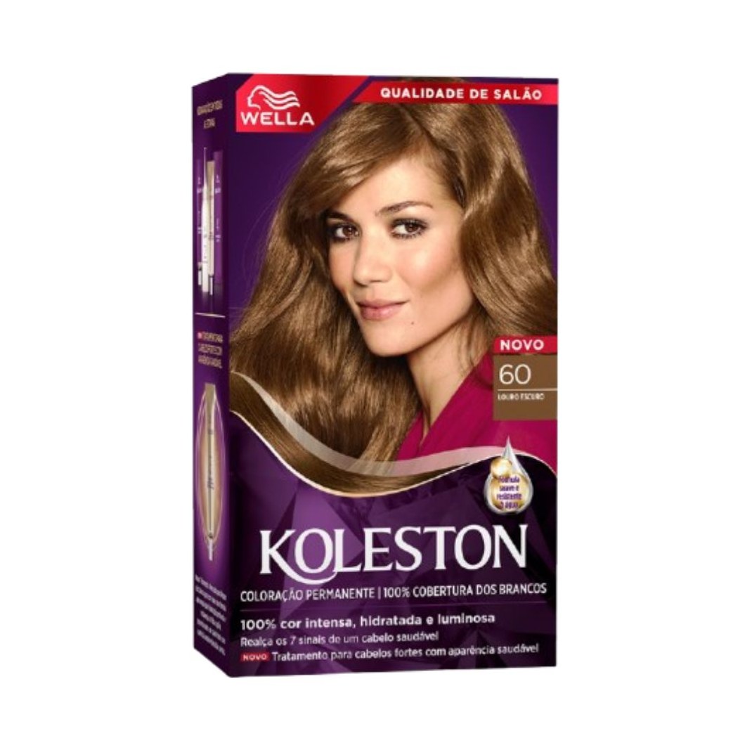 Tintura Koleston louro escuro 60