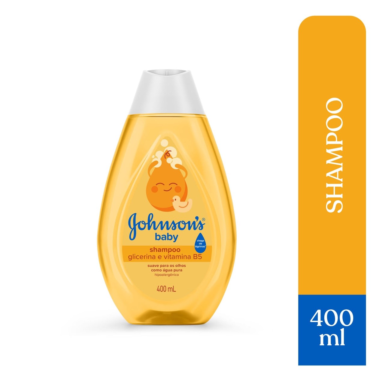 Shampoo Infantil Johnson's Baby Chega de Lágrimas Regular 400ml