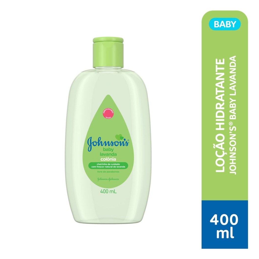 Colônia Johnson’s Baby Lavanda 400ml
