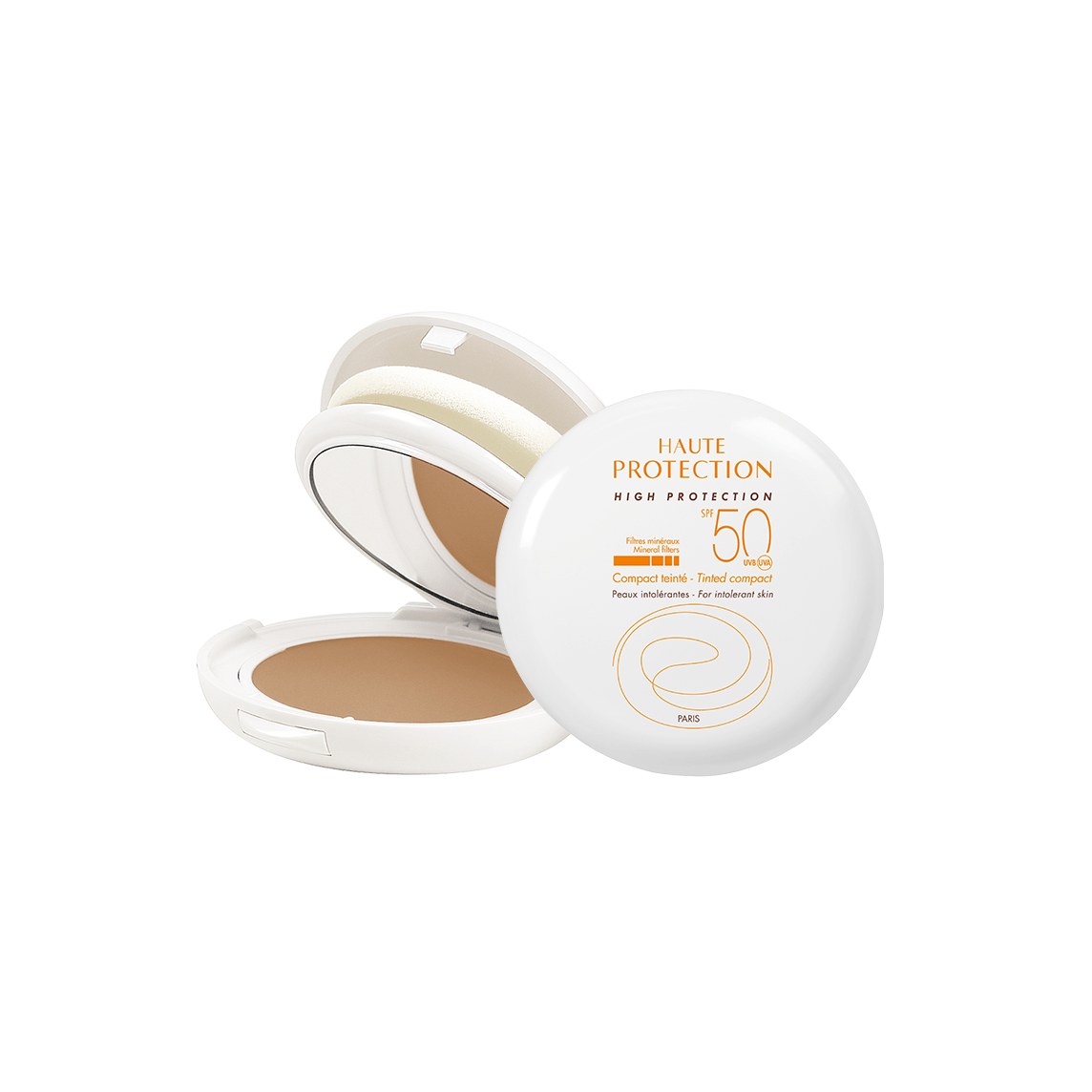 Protetor Solar Facial Avène Haute Protection FPS50 Pó Compacto Cor Sable 10g