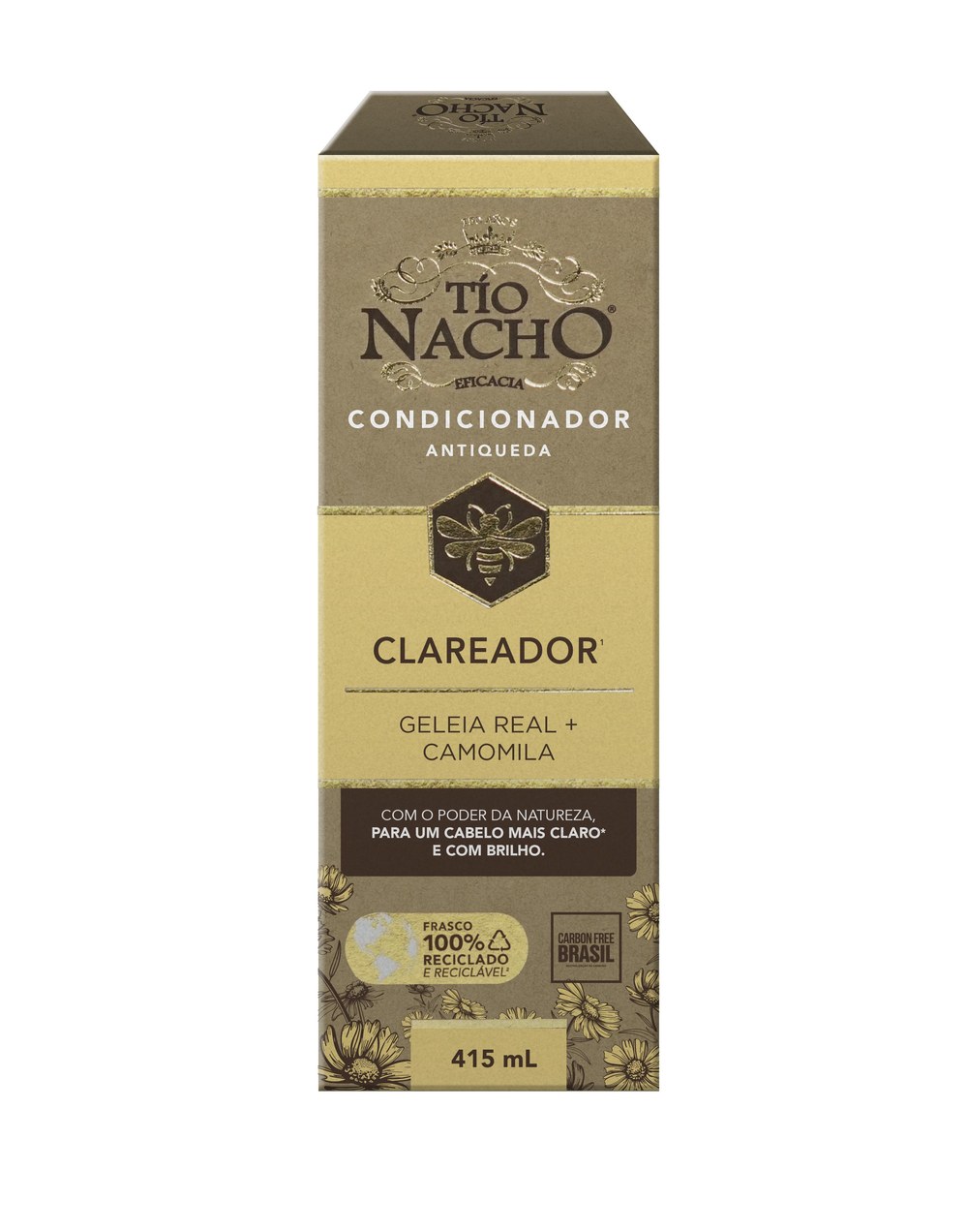 Condicionador Tío Nacho Clareador Antiqueda 415ml